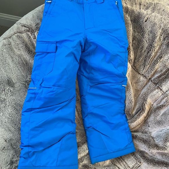 Columbia Omni-Heat Blue Snow Pants - Picture 1 of 3